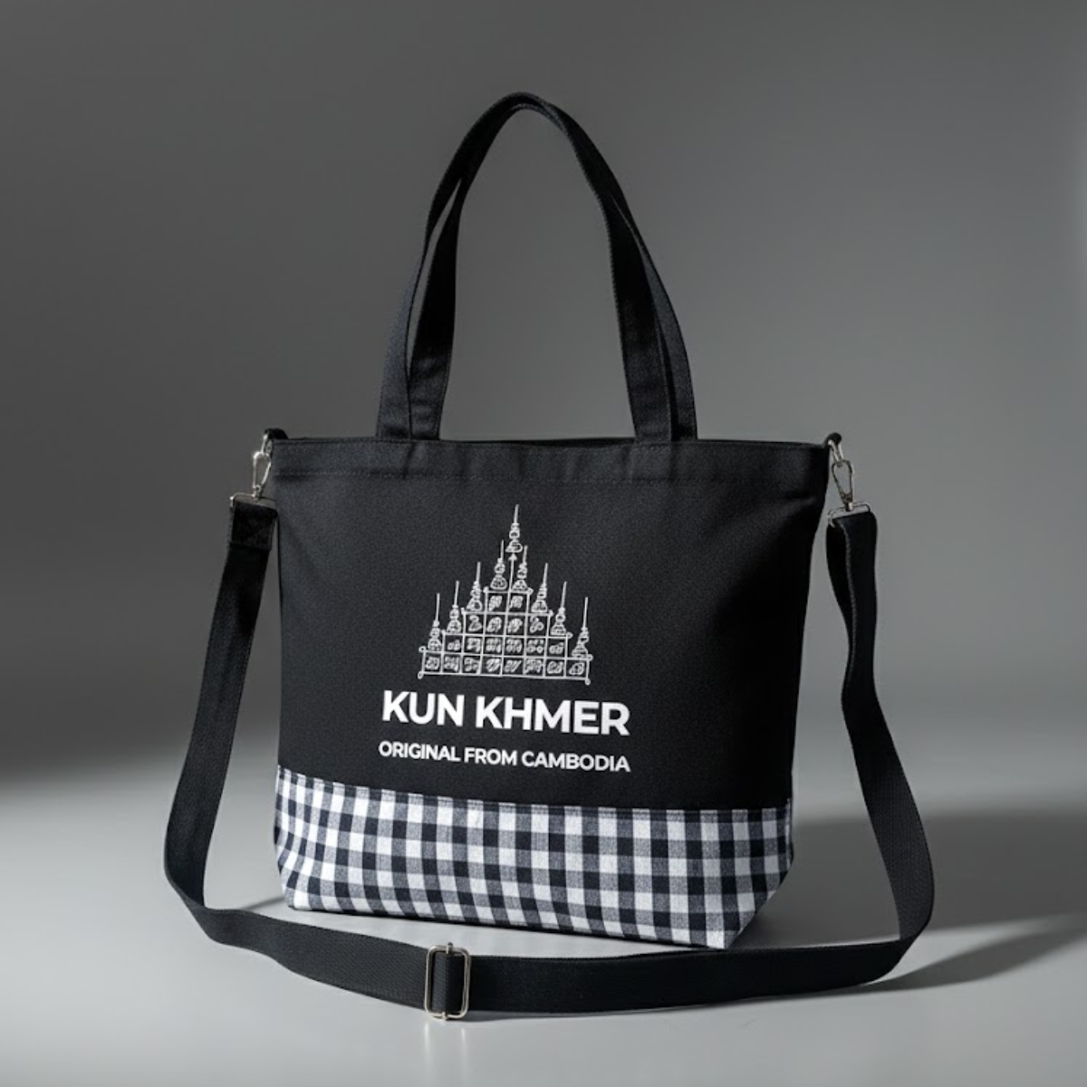 Krama Tote Bag: Kun Khmer Original