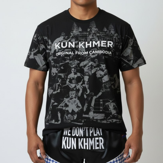 Heritage "Original Roots" Kun Khmer Tee - Black