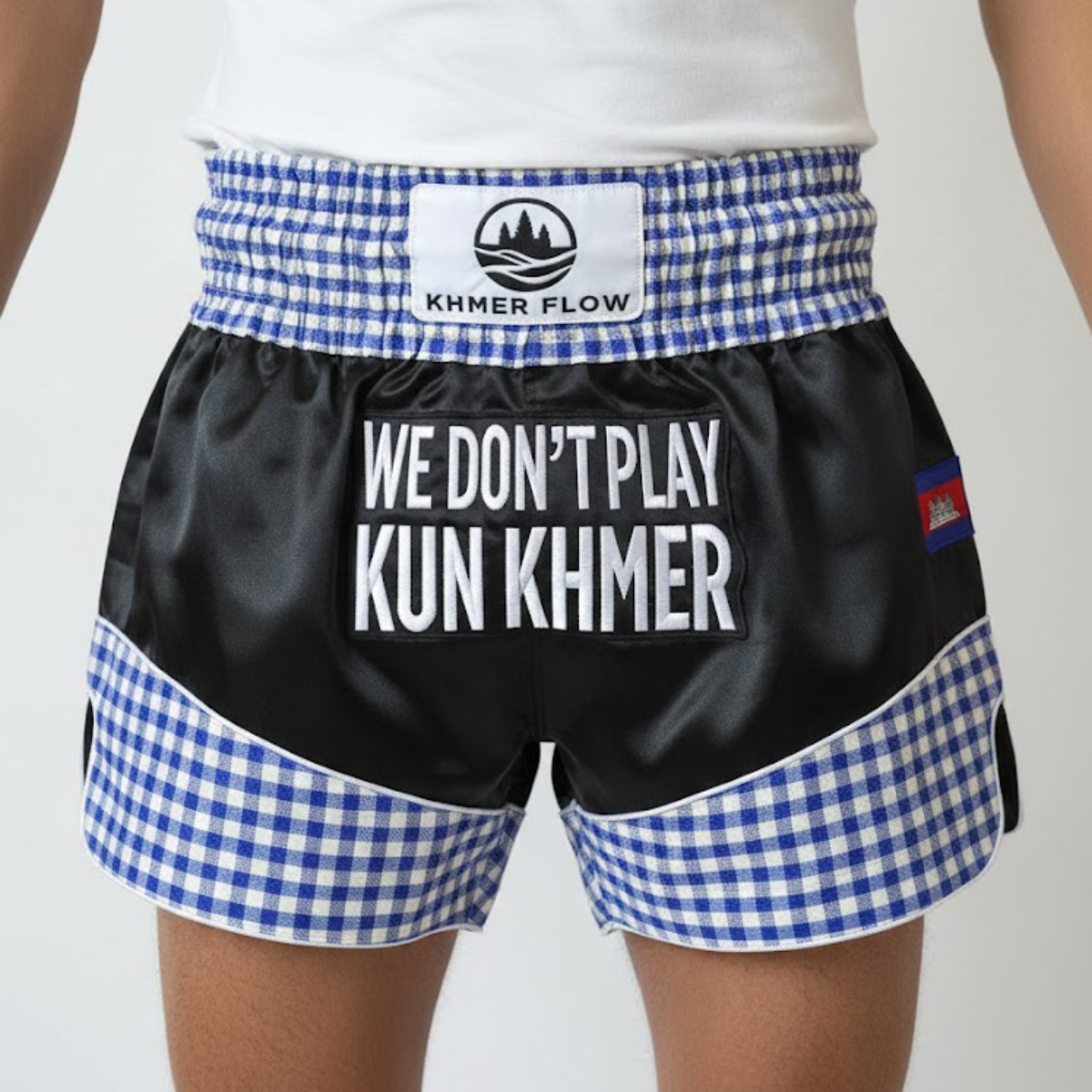 Krama Heritage Shorts - Black