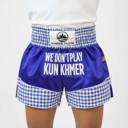Krama Heritage Shorts - Blue