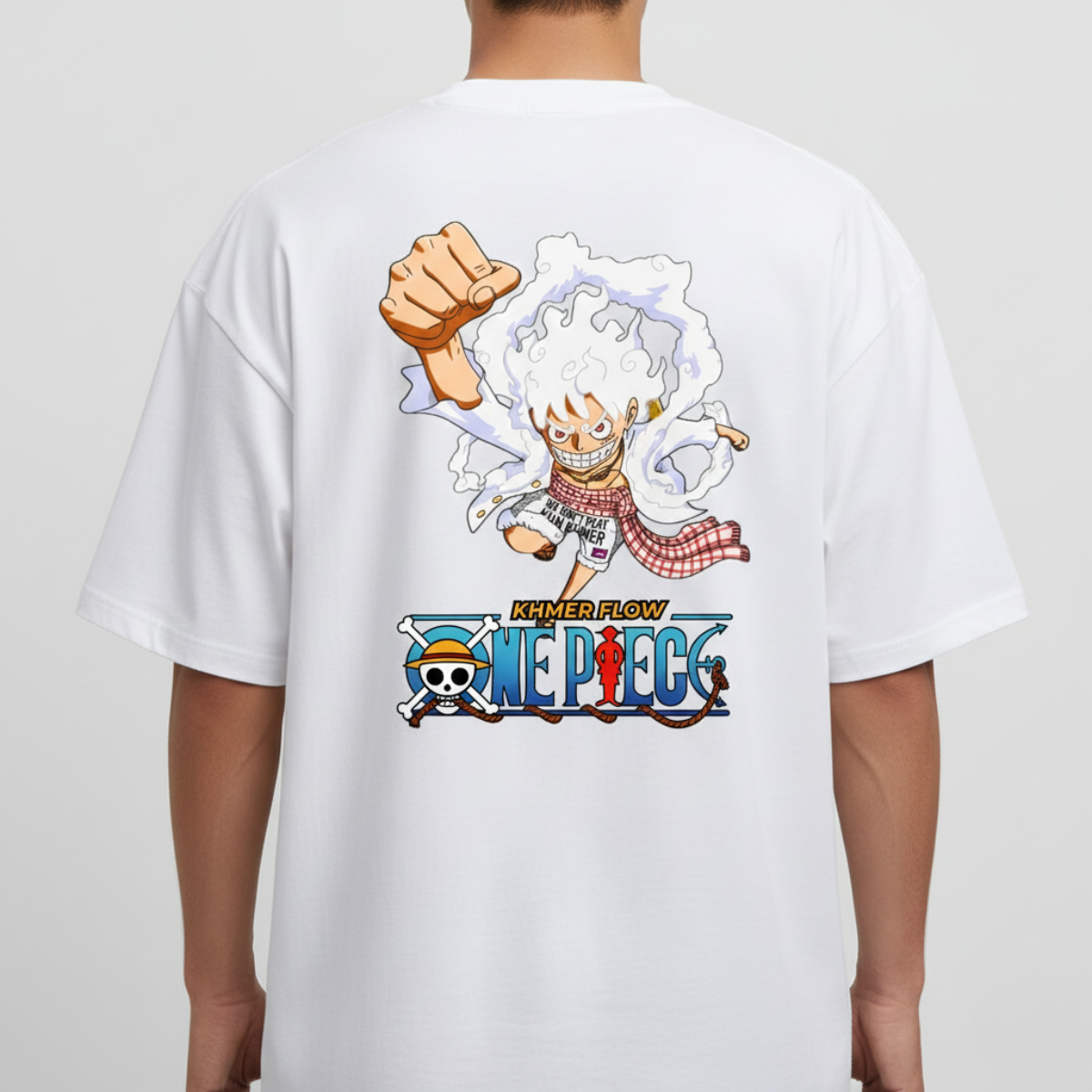 Oversize Anime Tee - Luffy Flow