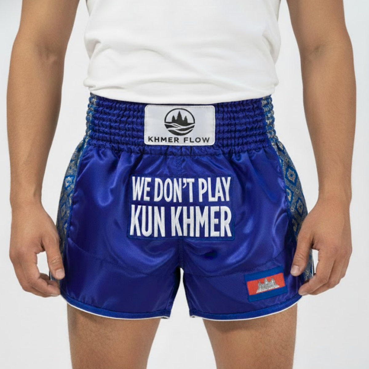 Sampot Heritage Shorts - Blue