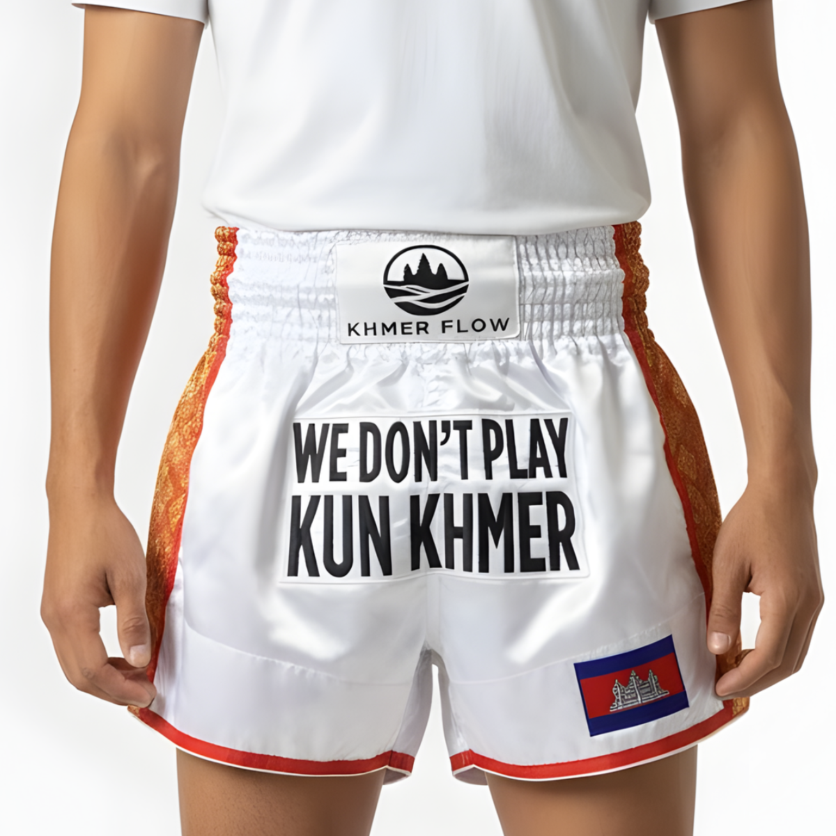 Sampot Heritage Shorts - Red