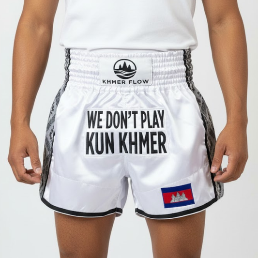 Sampot Heritage Shorts - White