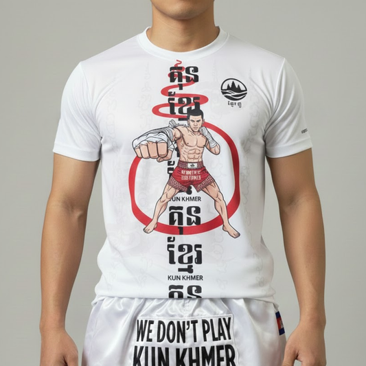 Pro-Flow Performance Kun Khmer Tee - White