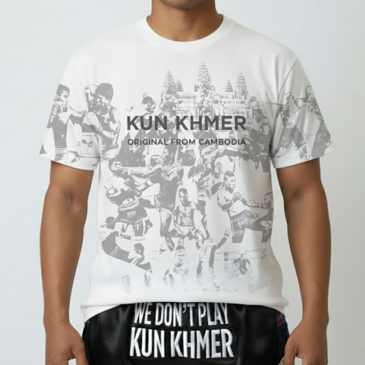Heritage "Original Roots" Kun Khmer Tee - White