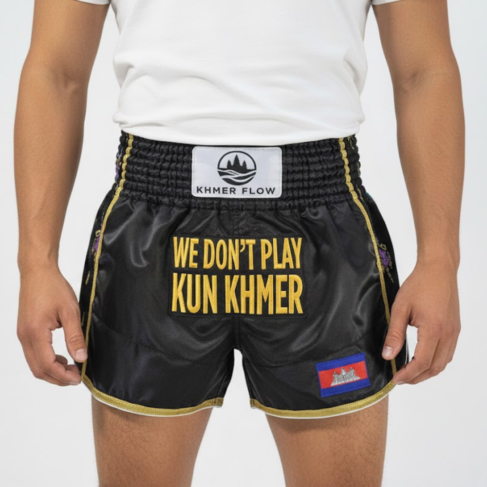 Sampot Heritage Shorts - Black